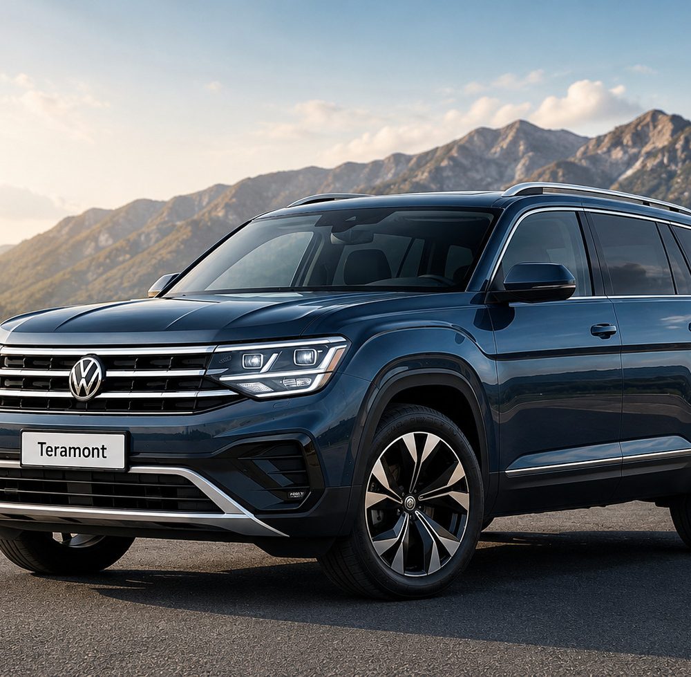 Tổng quan Volkswagen Teramont 2026 với thiết kế SUV 7 chỗ cỡ lớn, phong cách mạnh mẽ và sang trọng chuẩn Đức