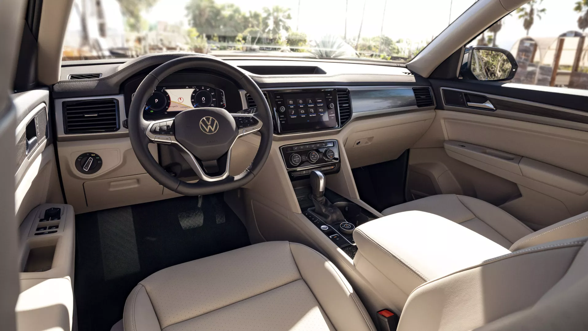 Không gian 3 hàng ghế trên Volkswagen Teramont Không gian nội thất 7 chỗ Volkswagen Teramont
