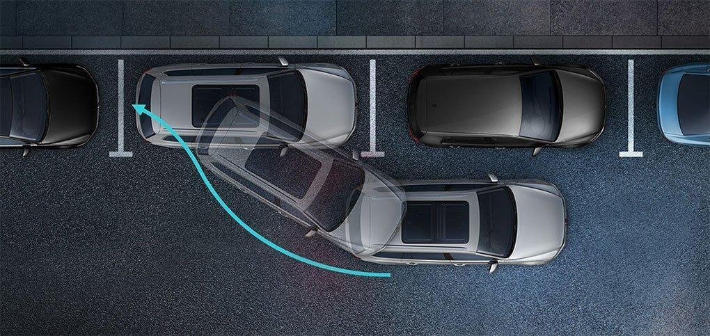 Hệ thống hỗ trợ đỗ xe tự động Park Assist Volkswagen Viloran
